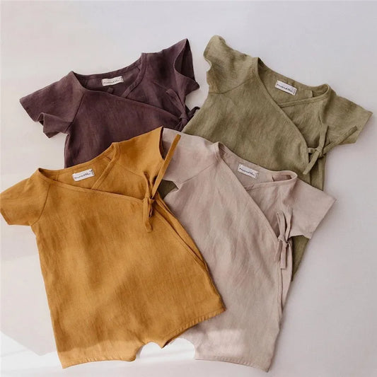 Linen Cotton Romper
