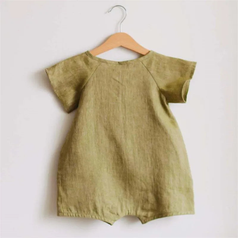 Linen Cotton Romper