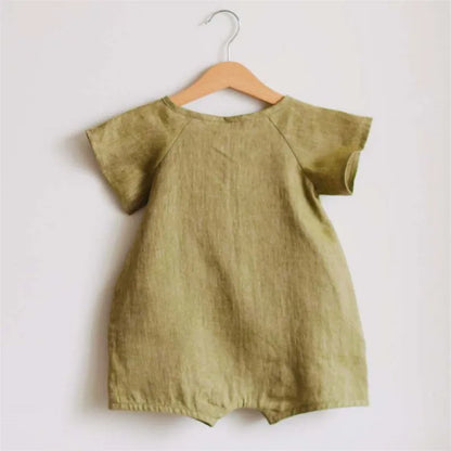 Linen Cotton Romper