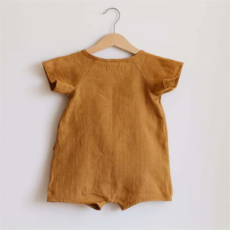 Linen Cotton Romper