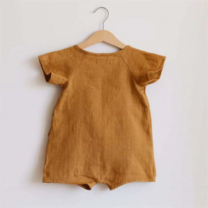 Linen Cotton Romper