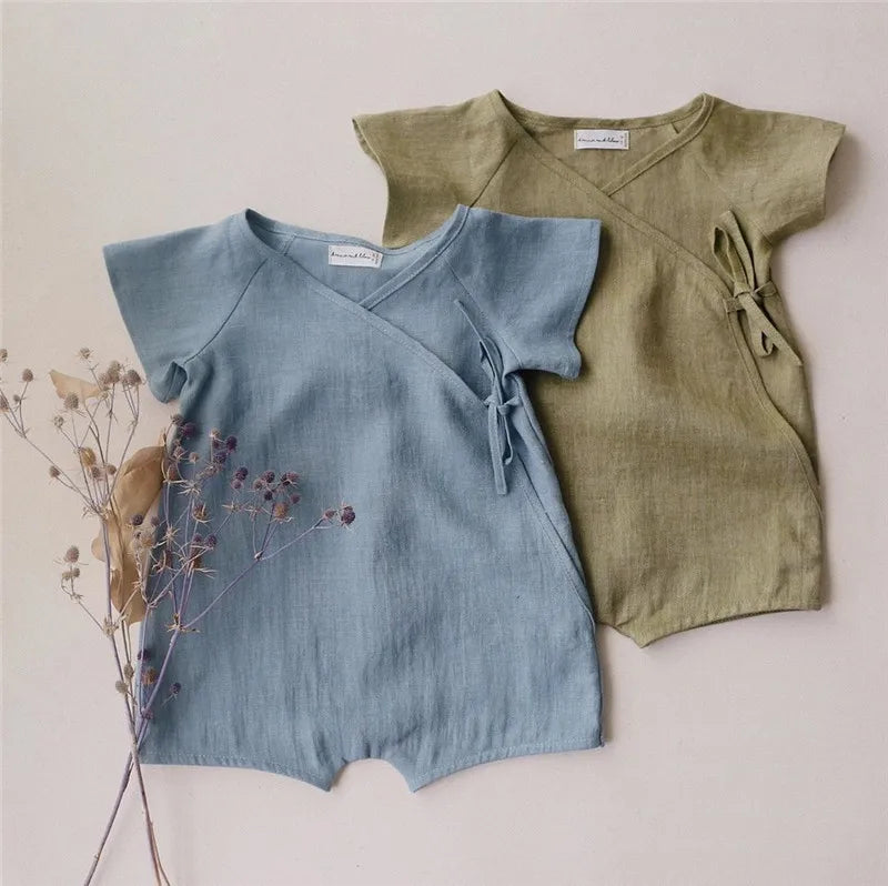 Linen Cotton Romper