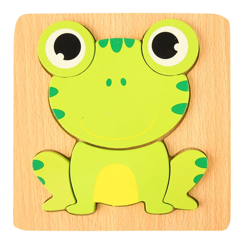 Animal Traffic Jigsaw Puzzle Educational Toy
