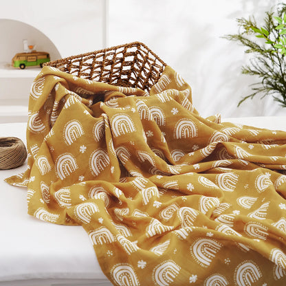 bath towel and swaddle blanket