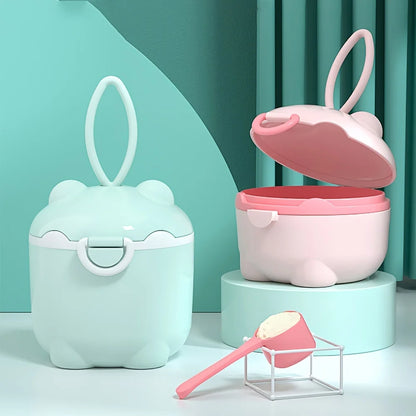 Milk powder storage container