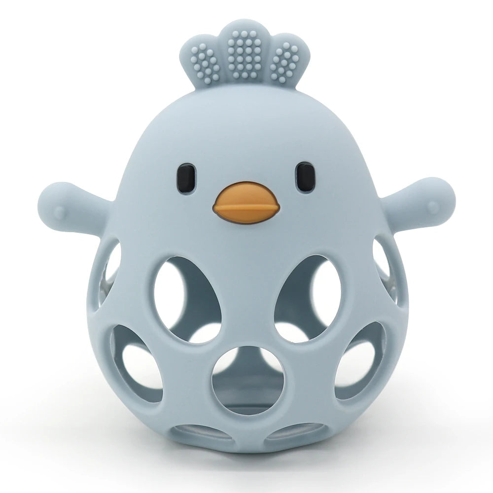 Silicone Chick Teether Toy