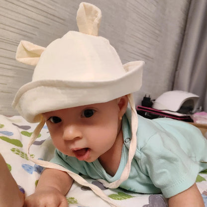 Muslin Cotton Bucket Sun Hat