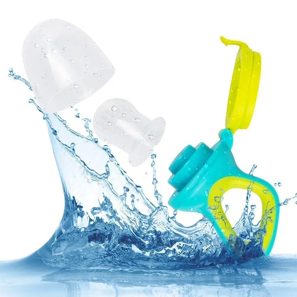 Silicone Squeeze Feeding Bottle Spoon