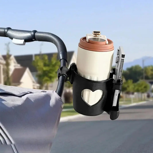 2-in-1 Baby Stroller Cup Phone Holder