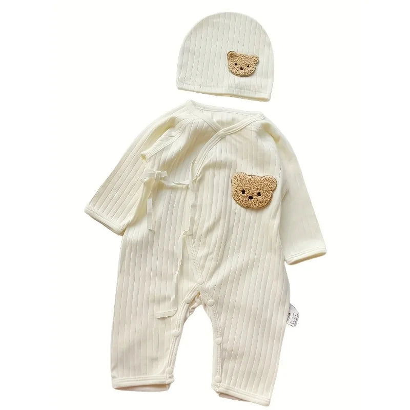 Cute Cotton Baby Bear Romper Jumpsuit