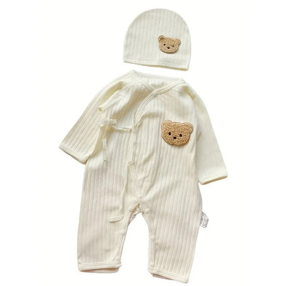 Cute Cotton Baby Bear Romper Jumpsuit