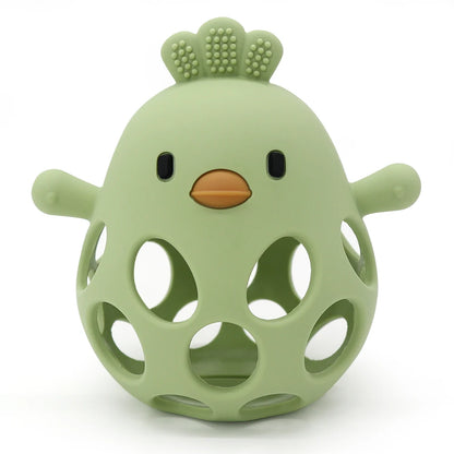 Silicone Chick Teether Toy