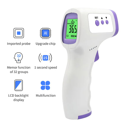 Non-Contact Infrared Forehead Thermometer