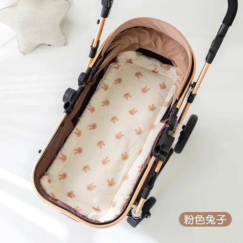 Cartoon Bear Cotton stroller seat cushion