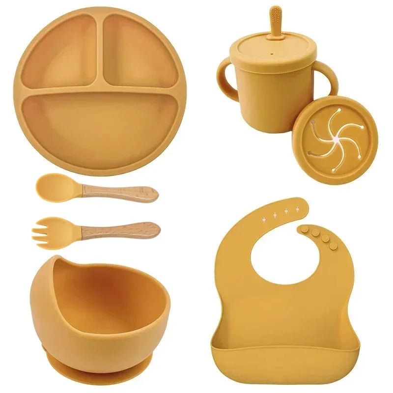 Food Grade Silicone Dish Set