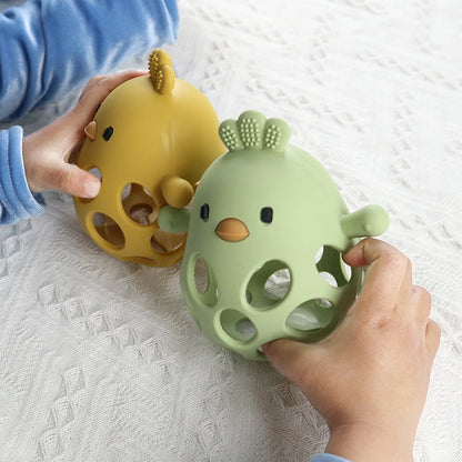 Silicone Chick Teether Toy
