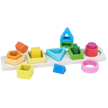 Wooden Category Stacking Toy