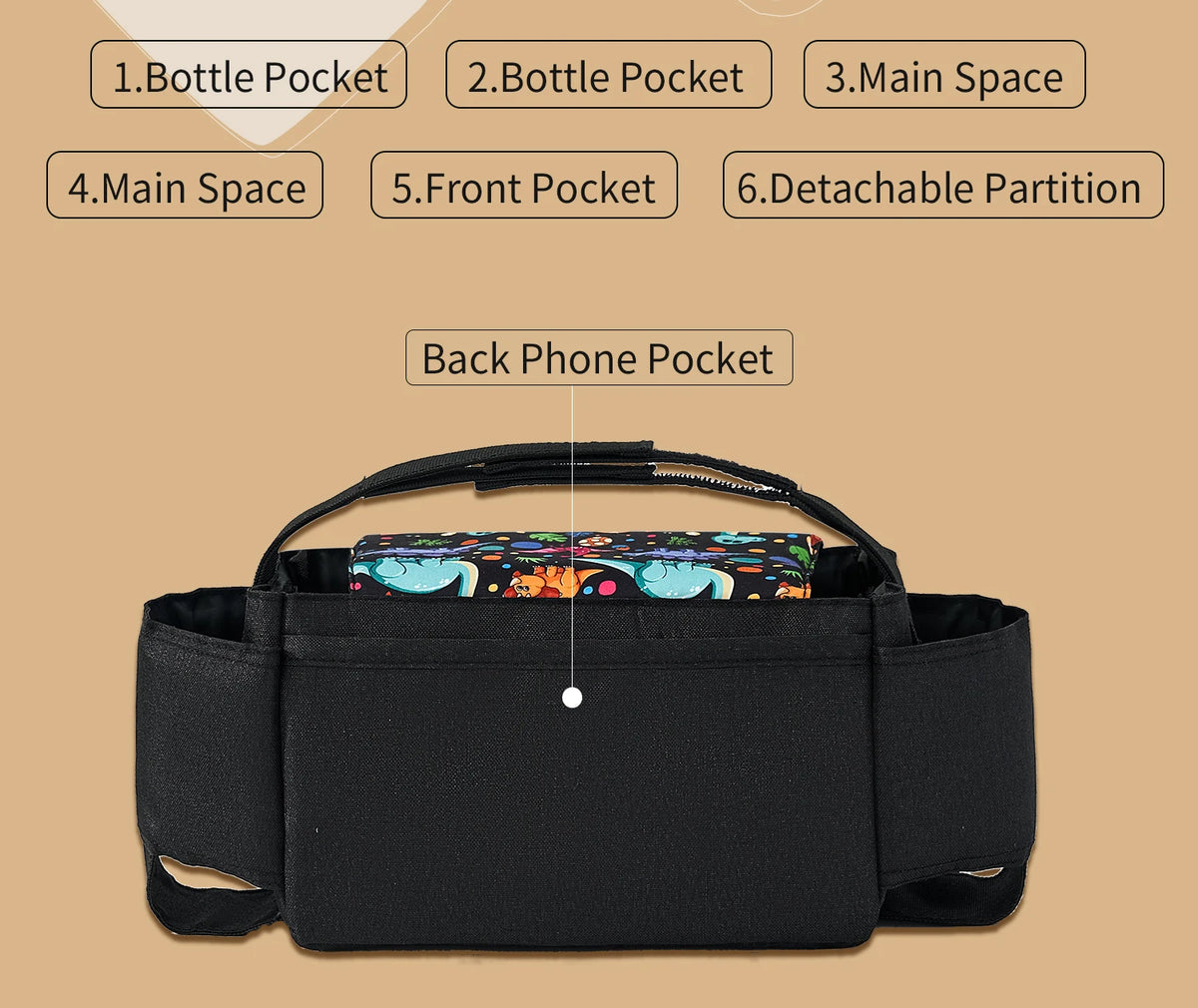 Insulated Diaper Bag