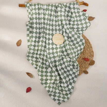 bath towel and swaddle blanket