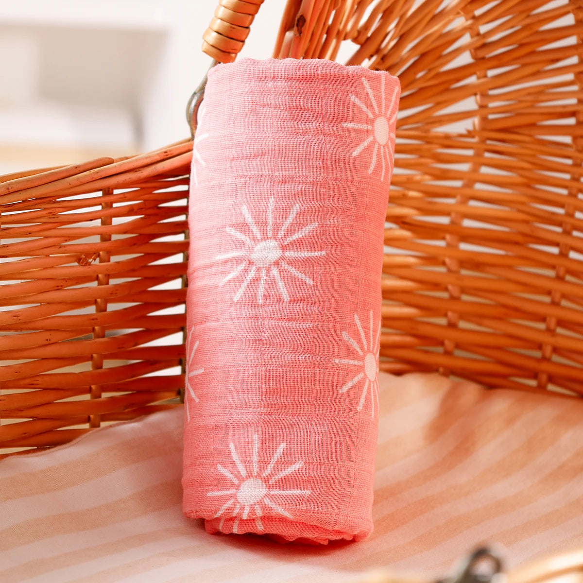 bath towel and swaddle blanket