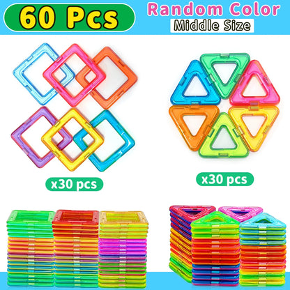 Magnetic Building Blocks Toy Set