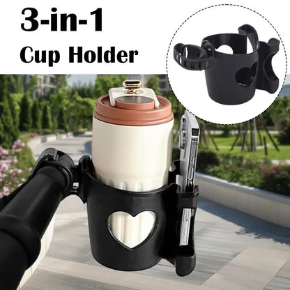 2-in-1 Baby Stroller Cup Phone Holder