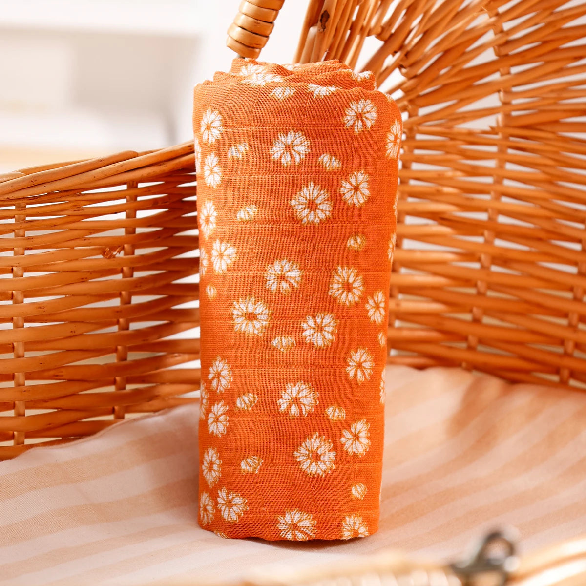 bath towel and swaddle blanket