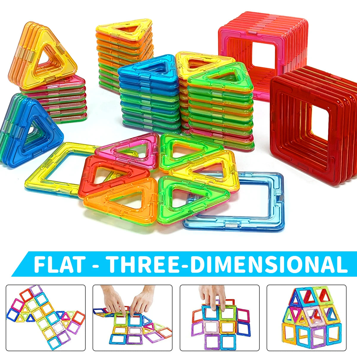 Magnetic Building Blocks Toy Set
