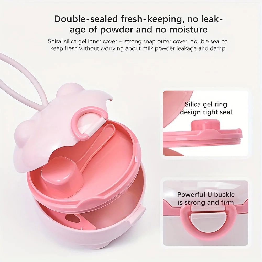 Milk powder storage container