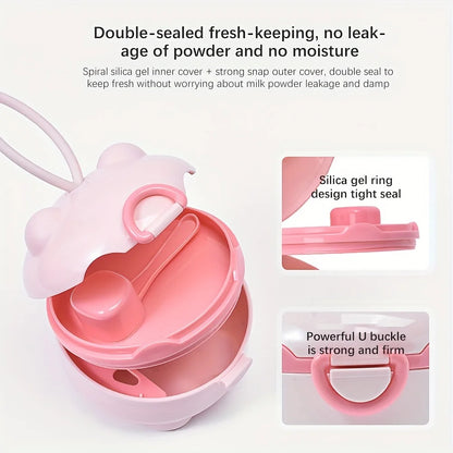 Milk powder storage container