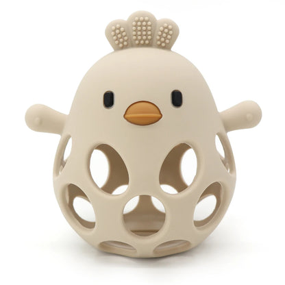 Silicone Chick Teether Toy