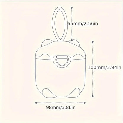 Milk powder storage container