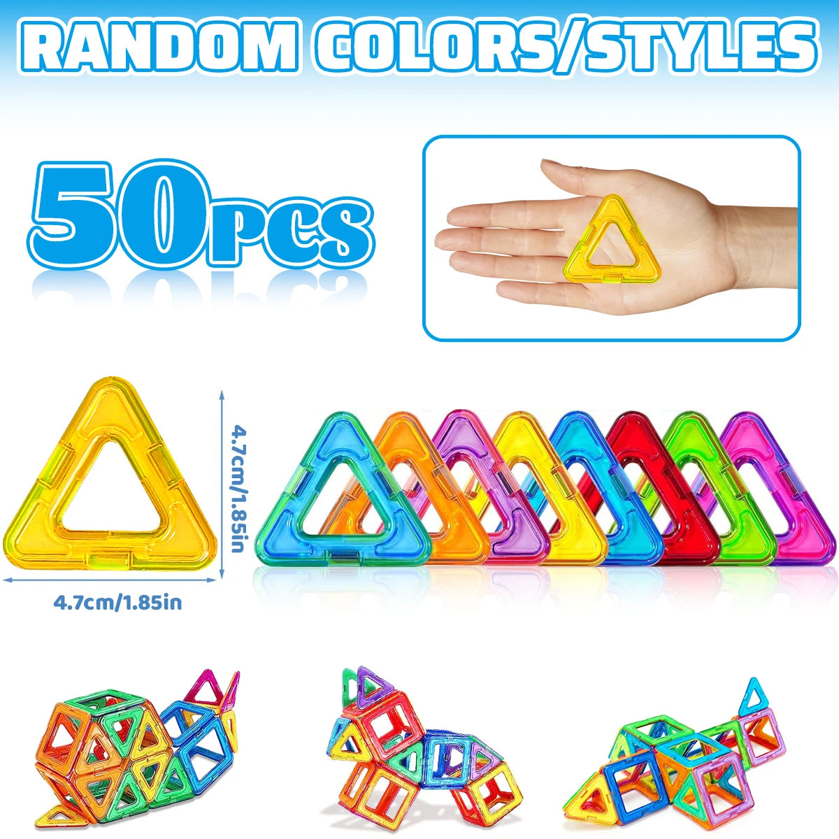 Magnetic Building Blocks Toy Set