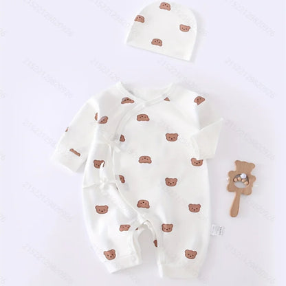 Cute Cotton Baby Bear Romper Jumpsuit