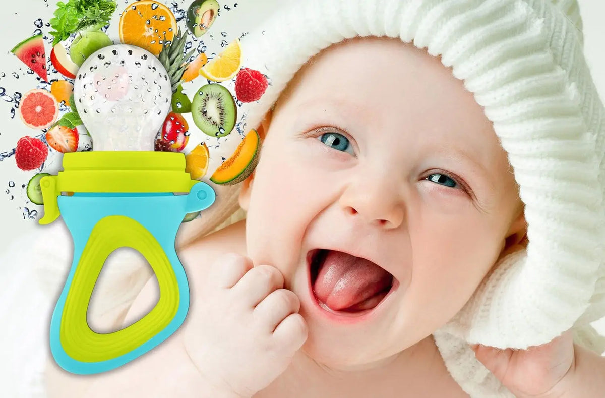 Silicone Squeeze Feeding Bottle Spoon
