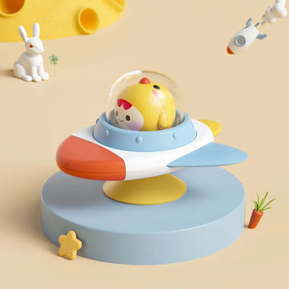 Montessori Suction Cup Spinner Bath Toy