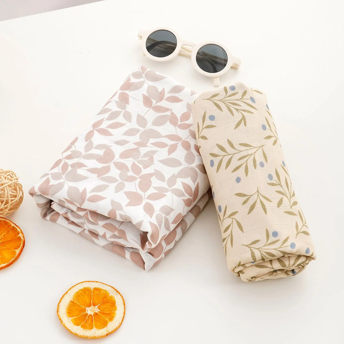 bath towel and swaddle blanket