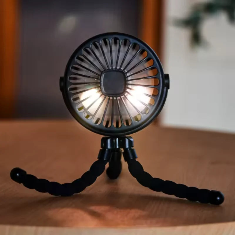 Portable Rechargeable Stroller Fan