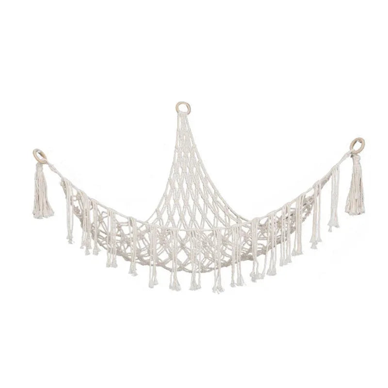 Triangle Hanging Mesh Storage Basket