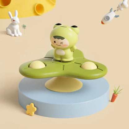 Montessori Suction Cup Spinner Bath Toy