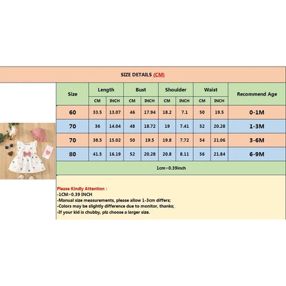 2-Piece Newborn Baby Love Print Dress set