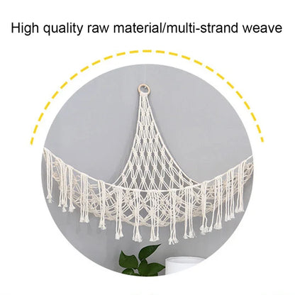 Triangle Hanging Mesh Storage Basket