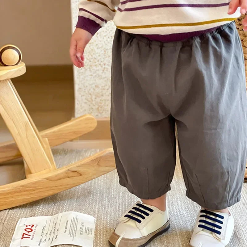 Casual Ankle-Length Trousers