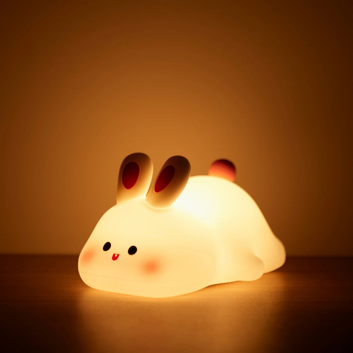 Cute Silicone Panda Rabbit LED Night Light