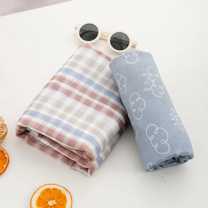 bath towel and swaddle blanket